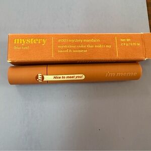 ⭐️⭐️ NEW I’M Meme Mystery Blur Tint #003 Mystery Mandarin Lip 0.10 oz Smooth